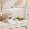 Pet  Transparent Mini Fish Tank Aquarium Drop Resistant Hydroponic With Lid Ecological Desktop Home Lazy Tank Turtle Tank