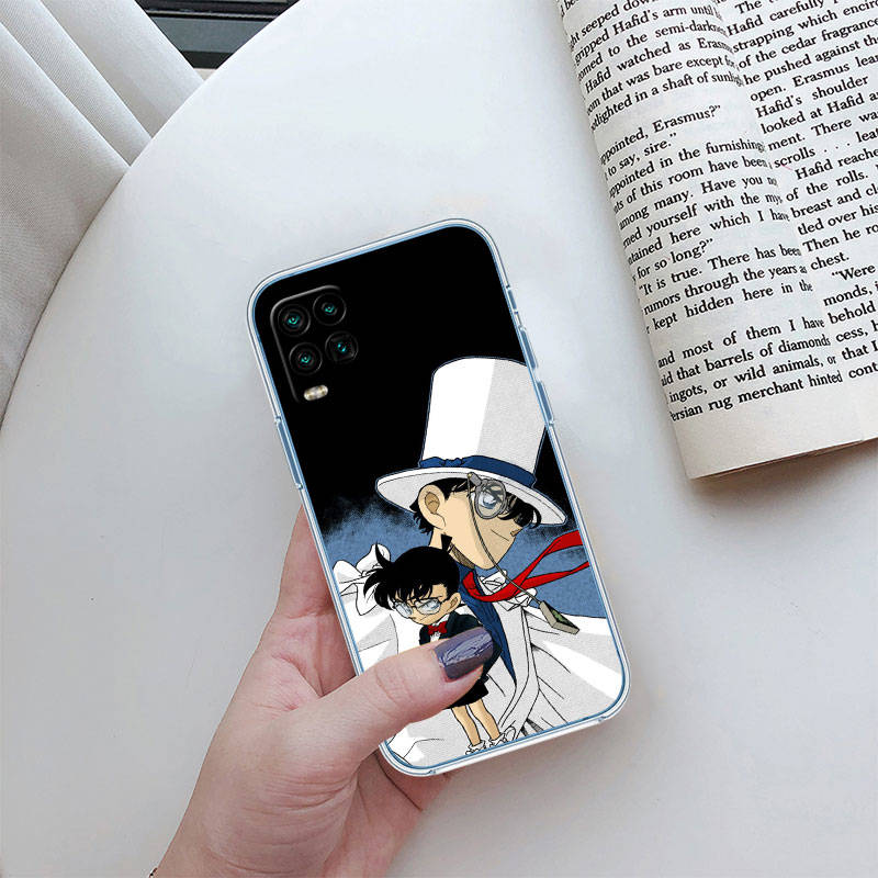 JO17 Detective Conan Phone Case for Motorola E22S E7 G6 G7 G8 G9 Plus Power Play G10 G20 G04 E30 E40 E22 E20 E13 G22 G23 G Stylus Play