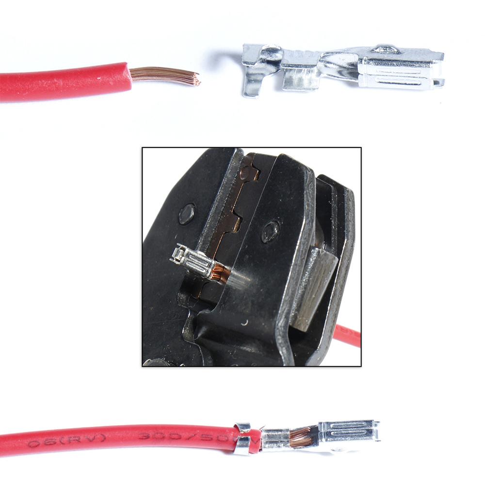 SN-48B Harness Pliers Hand Tools Male Female Auto Clamping Cable Clamp Automotive Crimp Car Electric Pins Insulated Plug