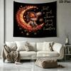 Chainsaw Man Wall Tapestry Aesthetic Wall Hanging Printed Fabric Blanket Decorative Tapestries For Bedroom Living Room Home Decor