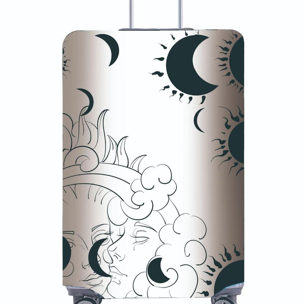 Durable Elastic Luggage Protector: Thick, Wear-Resistant Suitcase Cover (22/24/26 Inch), Customizable Logo