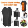 Elektriska fotvärmare med batterilåda Vintervärmeinlägg Återanvändbara utomhusvärmeinlägg för skidåkning Camping