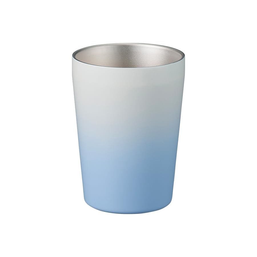 

Gradient Thermo Tumbler, 330ml (Blue) Thermos Stainless Steel Thermos Bottle, Vacuum-Resistant, Double-Walled Wall, Insulated for Hot and Cold