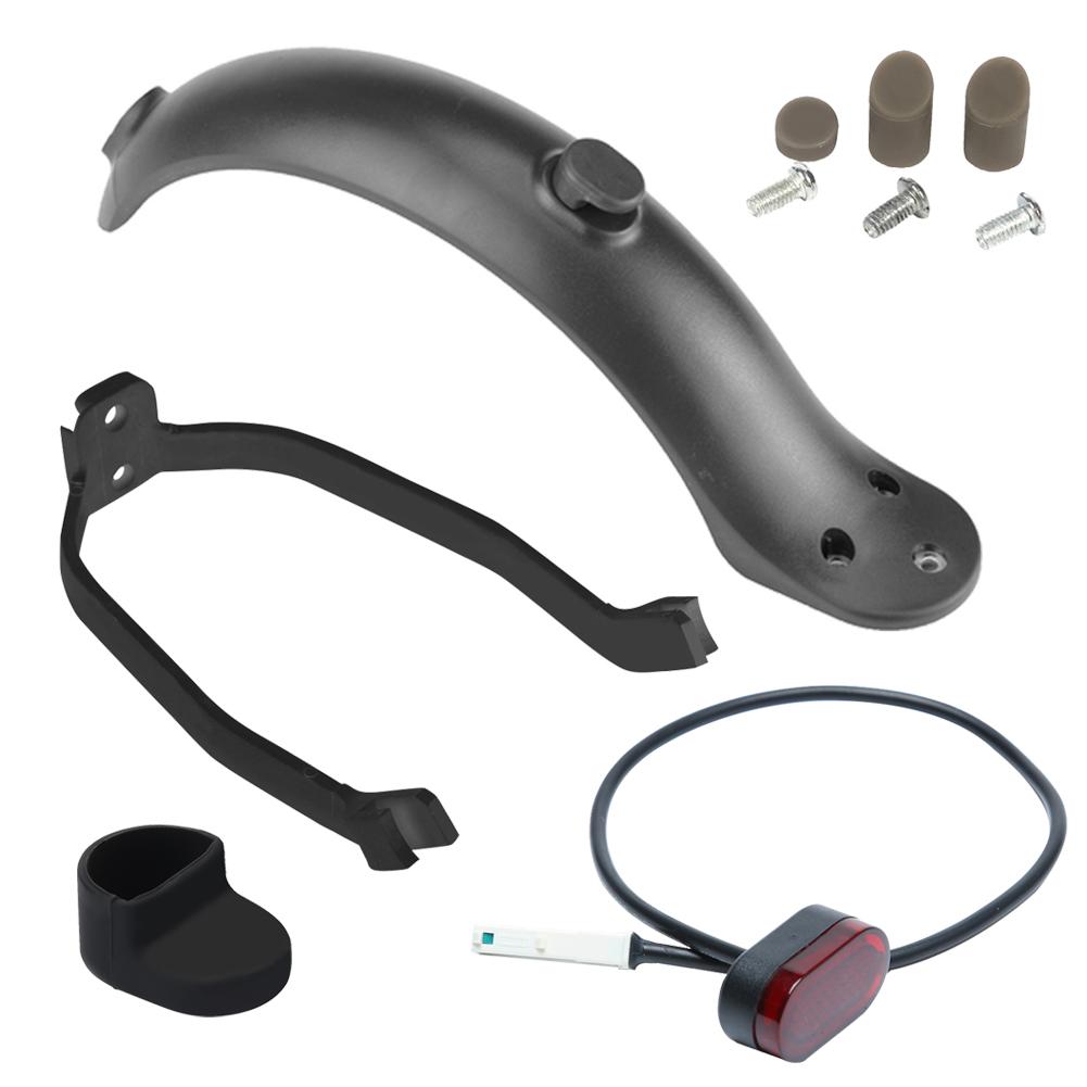 

Задний брызговик, защита крыла + кронштейн + крюк + задний фонарь, электрический скутер, опорная подставка для заднего крыла, комплект задних фонарей для M365