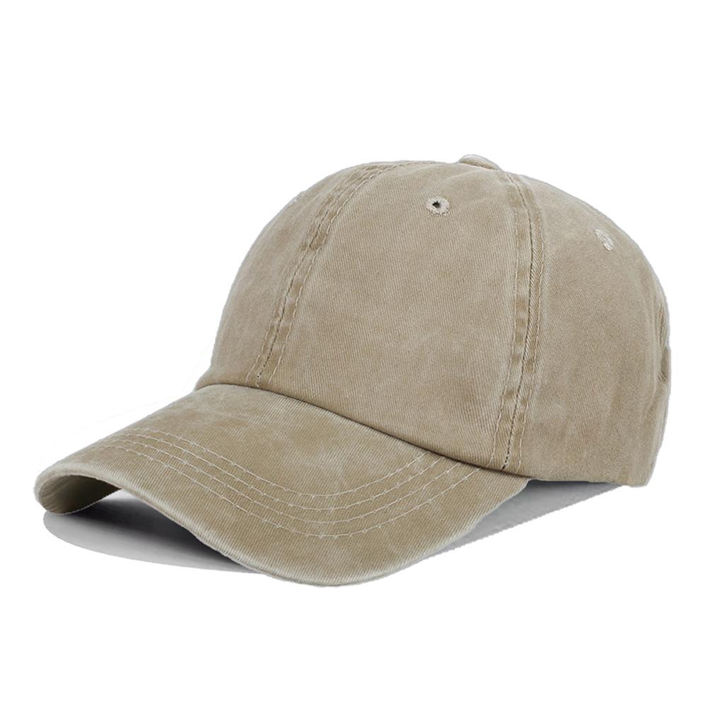 Vintage Washed Cotton Baseball Cap for Kids Sun Hats Adjustable Hip Hop Hat Summer Sun Protection Snapback Boys Girls Peaked Hat