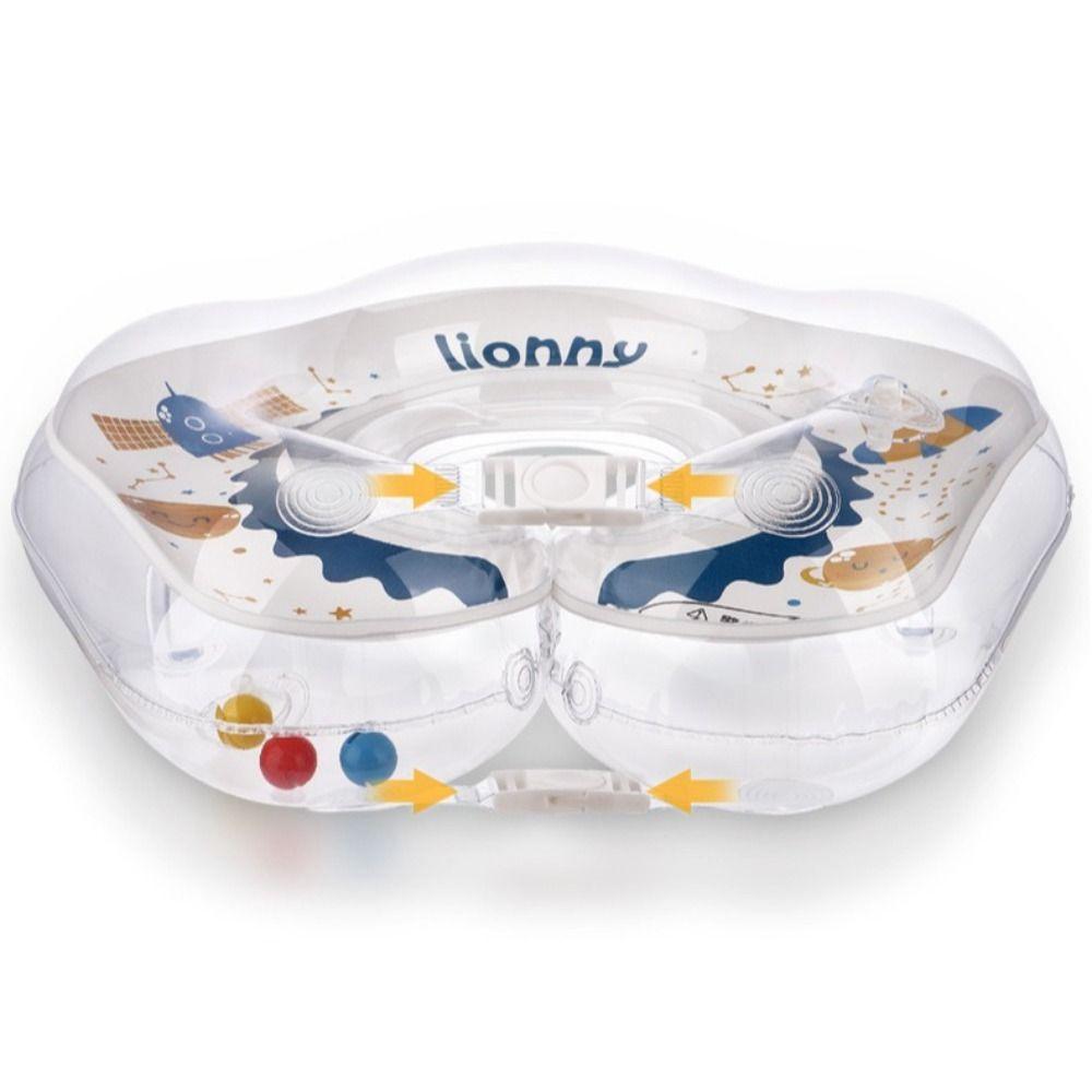 Thickening Baby Float Ring Transparent Baby Float Water Toys Swimming Ring  Swimming Pool Rings