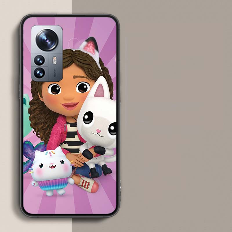 Cartoon Gabbys Dollhouse Phone Case For Redmi Note 15 Pro 5G 14 13 12 Pro Plus 11 11T 11E 11S 10 Pro 10S 9 9S Cover Cell Clear w