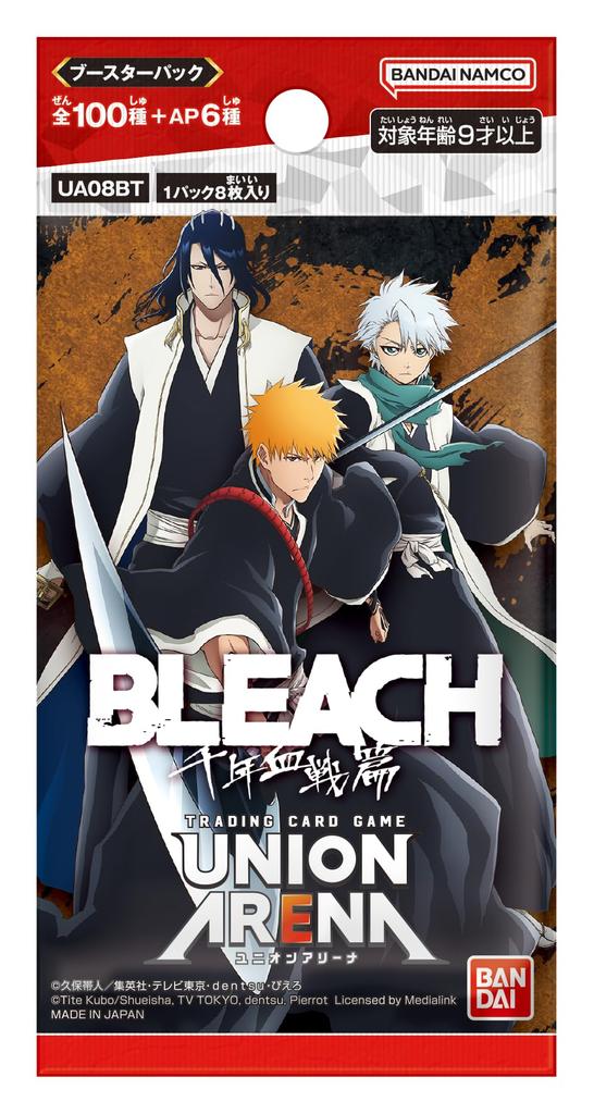 Bandai UNION ARENA Booster Pack BLEACH Blood War Arc 16 packs Thousand-Year [UA08BT] (BOX)