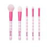 Barbie Womens/Ladies Retro Stripe Make-Up Brush Set