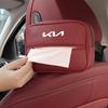 Car Tissue Box Auto Multi Functional Leather Kleenex Storage Bag For KIA Rio 4 Ev3 Ev6 Niro Stonic Sportage GT-Line Ceed Picanto Zqdtx40