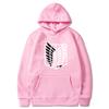 Women's Long Sleeves Japan Anime Attack on Titan Women Hoodies Autumn Winter Sweatshirts Hoodie Fashion Sweatshirts
