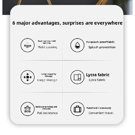 Suitable for DJI Osmo OM SE/OM4 OM5 OM6 Portable Storage Bag Handheld Gimbal Stabilizer Storage Box Accessories