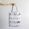Tote Bag Secret Tea Party SKRF0614 Made In Japan Completed Fabric Bag Cute Bag for Adults Goods Tote [Kurahashi Rei]