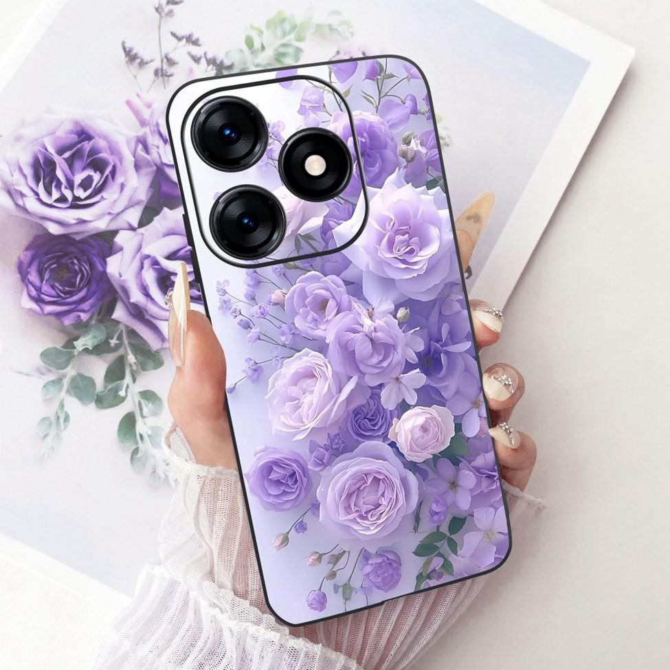 Case For Tecno Spark 10 Cover KI5q Cute Cat Fashion Butterfly Painted Casing For Techno Spark 10 Bumper