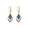 2Pcs Ear Dangle Accessory Alloy Earrings Rhinestone Temperament Lady Jewelry Gifts Women Holiday Party Wedding Pendant