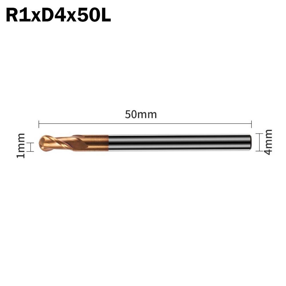 CNC 3D Carving Bits Carbide 2 Flutes End Mill 2 Flutes Engraving Router Bits CNC Carving Bit
