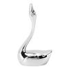 Swan Chopstick Rest Stainless Steel Exquisite Decorative Chopstick Spoon Fork Holder for Dining Table