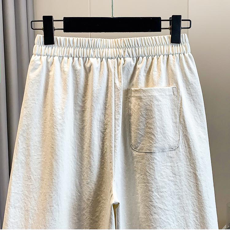 Women's High Waist Summer Lantern Pants: Loose, Casual, Petite Slimming, Cropped Harem Style
