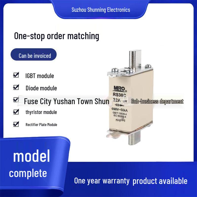 RS31 aR Fuse 400V: 160A/16A/20A/25A/32A - New Original Models