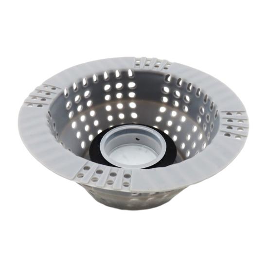 

Фильтр для слива ванны Вставка-пробка Сборник волос Утяжеленная конструкция Слив для ванны Уловитель волос Напольный канализационный сток Решение для засоров серый