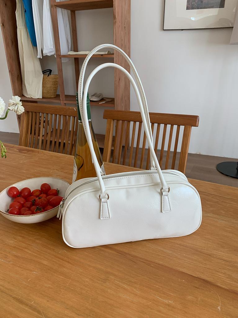 Large Capacity Cool Ladies Underarm Bag Fashion Design Women's Shoulder Bags Simple PU Leather Female Daily Handbags Tote Purse