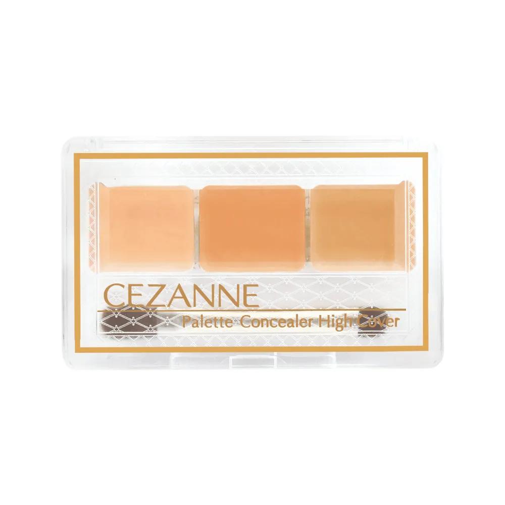 CEZANNE 3-Color Custom Layering High-Cover Concealer Palette