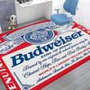 King Of Beer B-Budweiser Entrance Door Mat Washable Non-Slip Living Room Sofa Chairs Area Mat Kitchen Welcome Doormat
