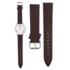 Unisex Brown 18mm Watchband Strap Replacement Watch Band Watch Accessory