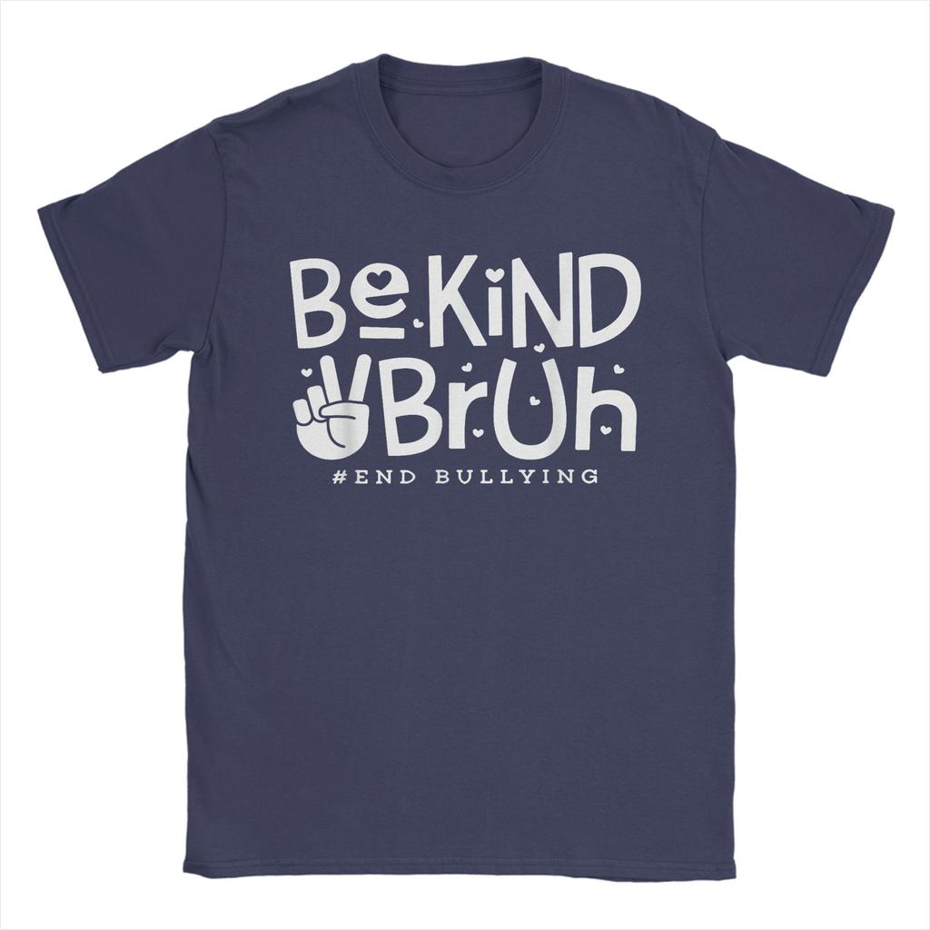 Unity Day Orange Shirt Anti Bullying Be Kind Bruh Kindness T-Shirts for Men T Shirts  Short Sleeve Tee Shirt Graphic Clothes