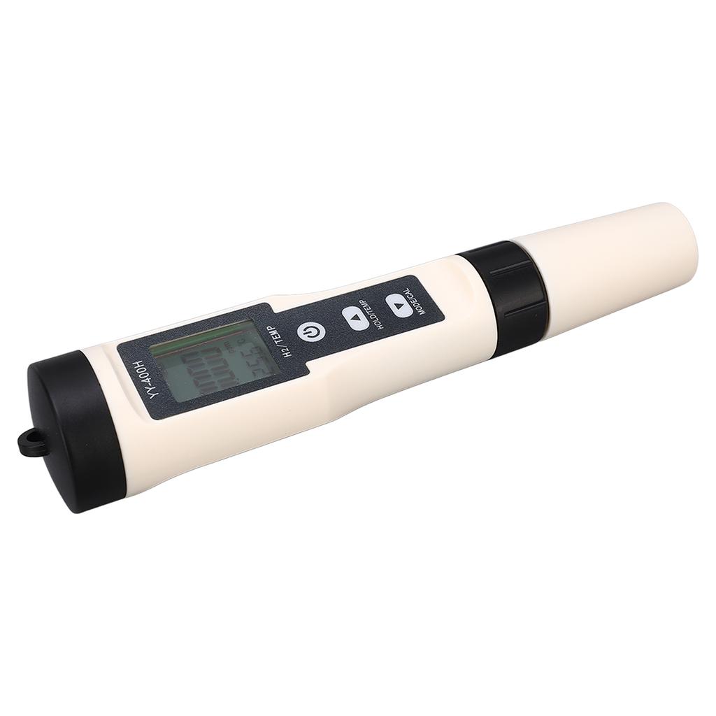 H2 Meter Digital Hydrogen Tester Analyzer Portable Water Quality Temp Test Pen with Backlit