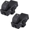 Obaee 2Pcs Passenger Power Window Switch Control Button, Compatible With 2008-2011 Chevrolet HHR/2007-2013 Chevrolet Silverado/Suburban/GMC
