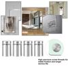 4pcs Stainless Steel Advertising Sign Fixing Screws Hollow Glass Standoff Pin (19*30mm)