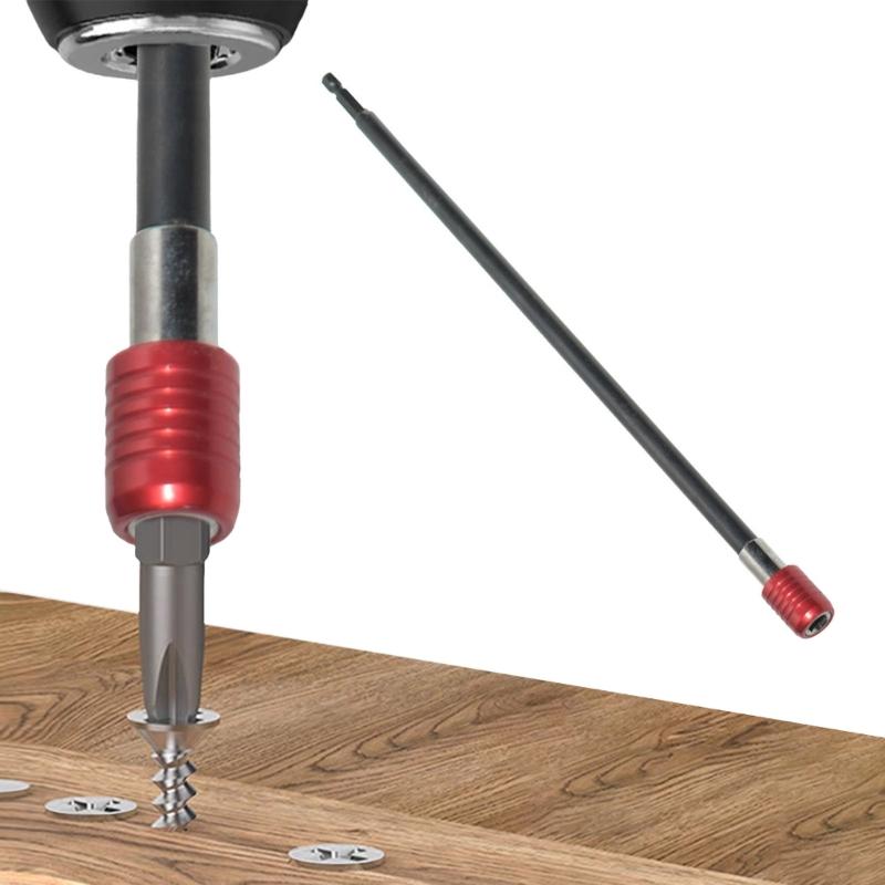 Hexagonal Handle 300mm Quick Release Locking Screwdriver Extension Rod Tool Innovative Extension Rod Measuring