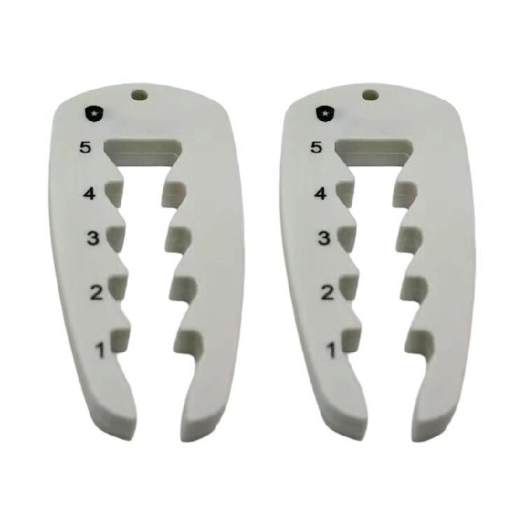 2Pcs Precisions Tees Height Setter Elevator Tool Adjustable Golf Tees Height Tool Outdoor Golf Seat Height Adjuster