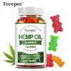 Tecepec Hemp Oil Gummies 120000mg, Flaxseed Oil, Full Spectrum, 60 Gummies