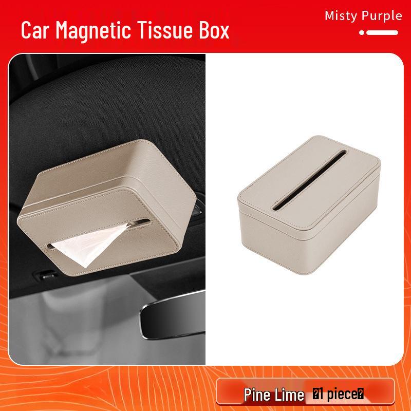 Xiaomi YU7 Magnetic Car Tissue Box Holder and Storage Cover