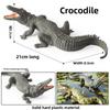 Snake Amphibian Animal Crocodile Toy Model For Kids Educational And Display Use