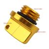 Oil-Cover CNC Motorcycle Oil Cap Aluminum Universal Engine Oil Cap Screw-On Engine Oil Plug Motorcycle-Owners
