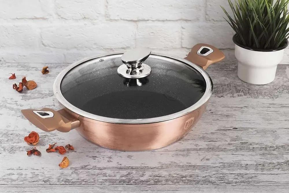 Berlinger Haus Rose Gold Cookware Set 6 Pieces 1 Pc