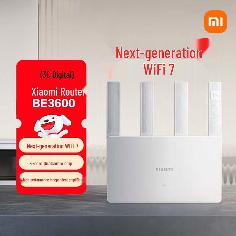 

Xiaomi MI Router BE3600 WiFi 7 (CN version)