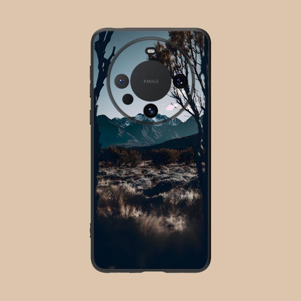 Mountain Forest Mobile Phone Case for Huawei Mate 60 50 40 30 20 10 Pro Plus Lite E 5G Colorful Printing Cover Luxury Smartphone