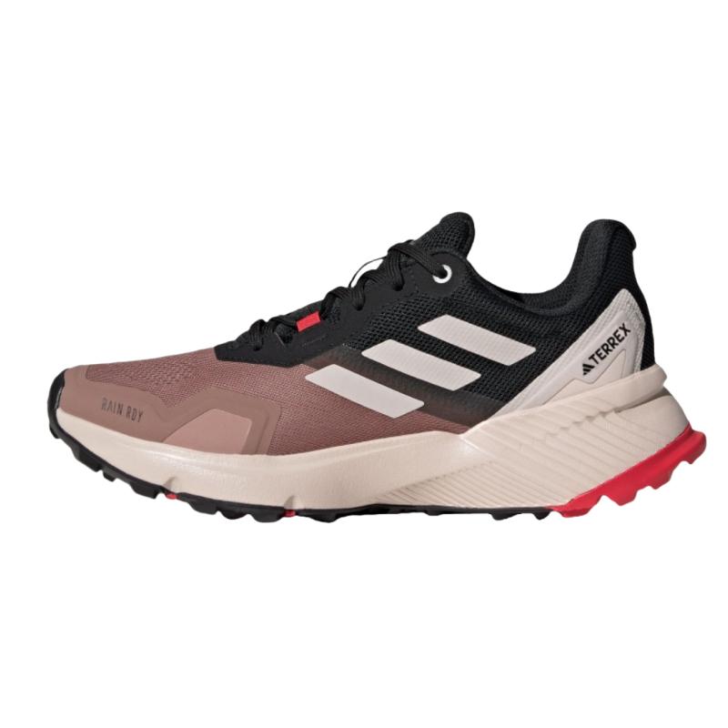 

Adidas Terrex Soulstride Rain.Rdy Women s Warm Clay Putty Mauve Pure Ruby Trail Running Sneakers IH3878 36 коричневый