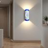 Rechargeable Human Body Sensor Wall Lamp Tri color/RGB Intelligent Motion Sensor Night Light Magnetic Dual Head