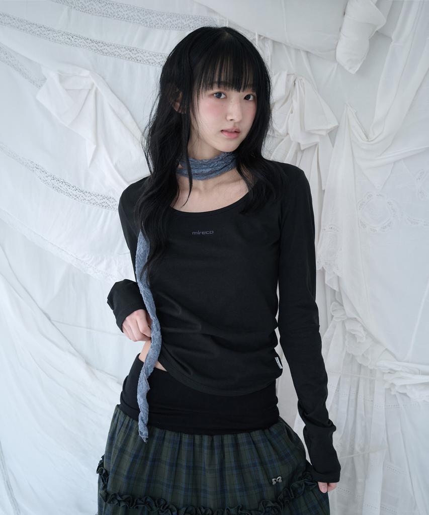 Mileko Basic Logo T Black
