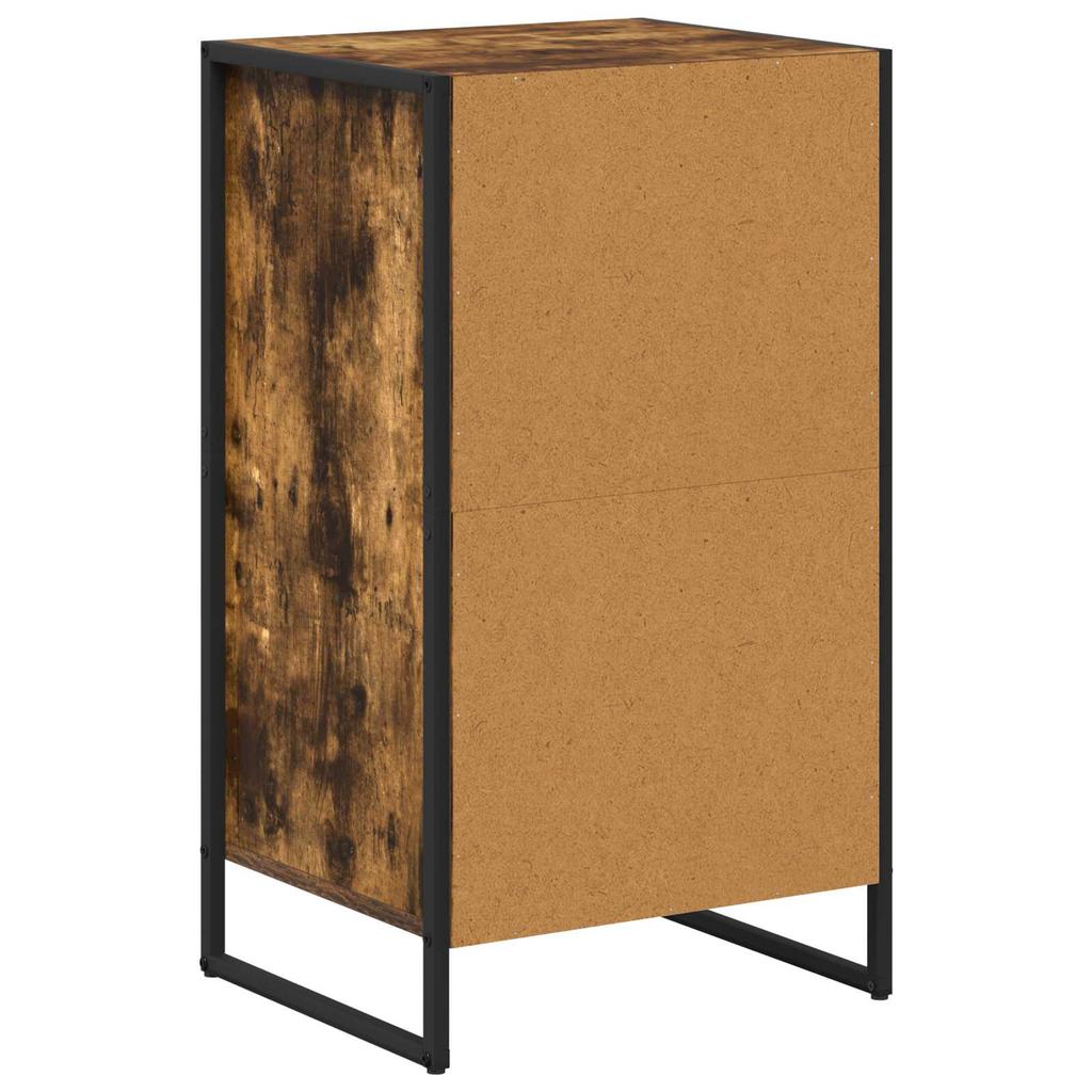 Sideboard Smoked Oak 42 X 36 X 75.5 Cm Particleboard