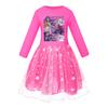 Girls Star Rainbow Lace Dress