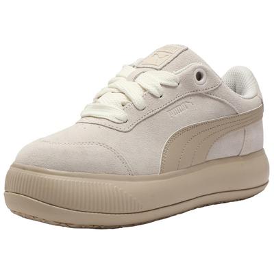 Mayu Hybrid-Sneaker aus Wildleder, bequeme Low-Top-Sneaker für Damen, Off-White 403038-01