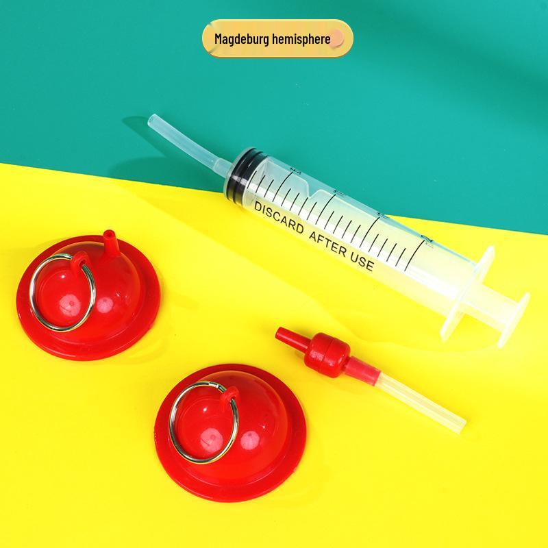 Student DIY Magdeburg Hemispheres Vacuum Experiment Kit