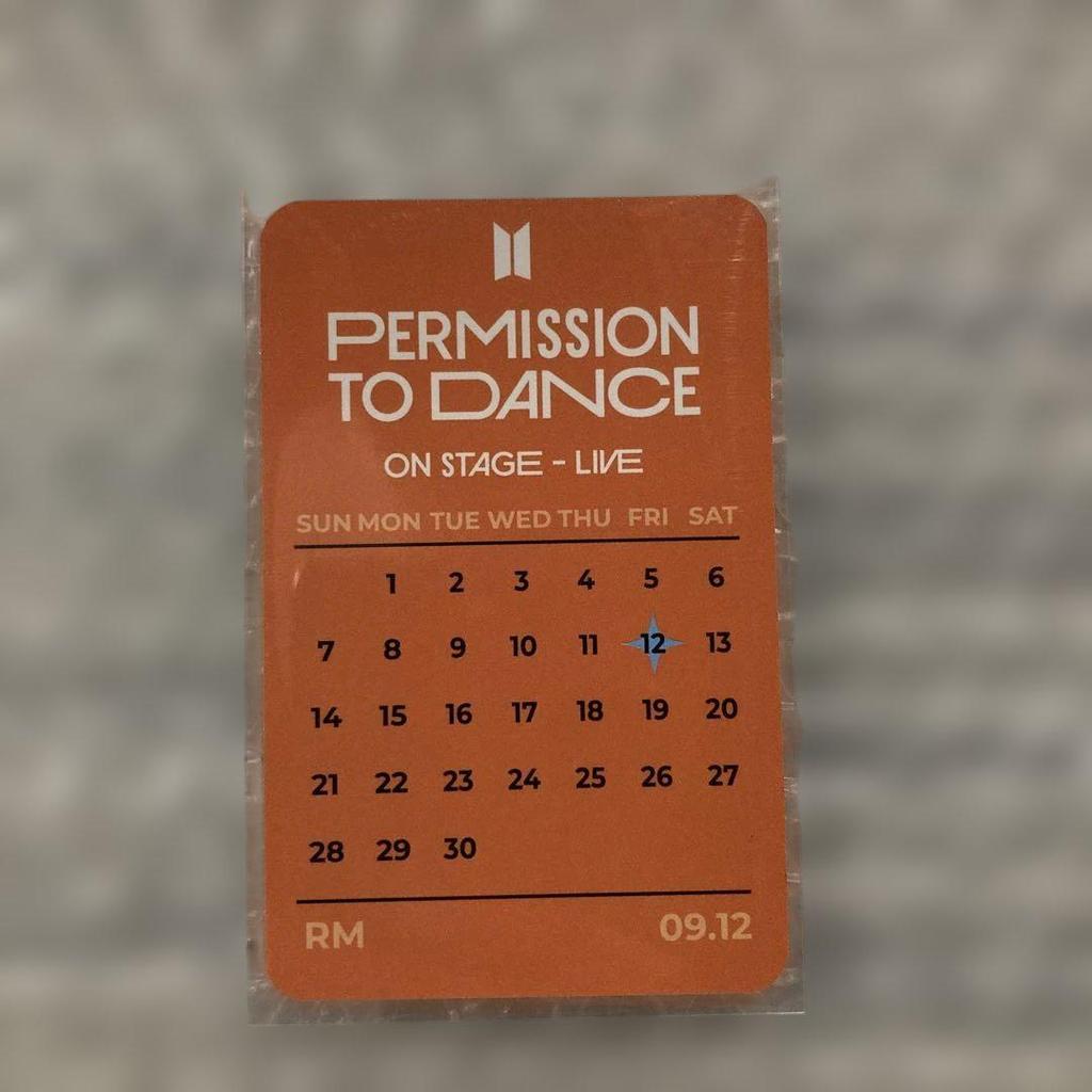 [USED] BTS PTD ON STAGE Seoul YES24 Bonus Trading Card RM