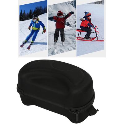 Etui na narty i gogle snowboardowe z karabińczykiem Etui na narty i gogle snowboardowe Twardy pokrowiec ochronny na gogle snowboardowe
